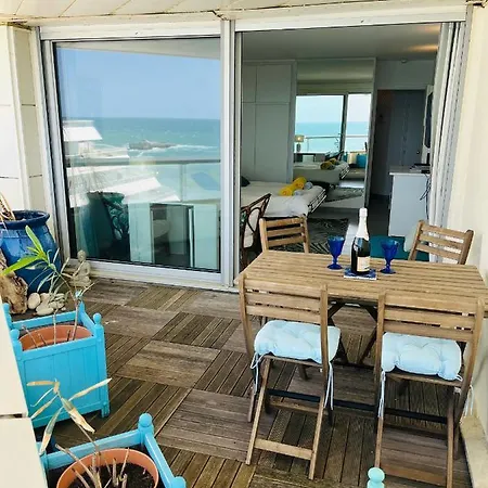 - Le Miramar - Studio Face Ocean Διαμέρισμα Μπιαρίτζ